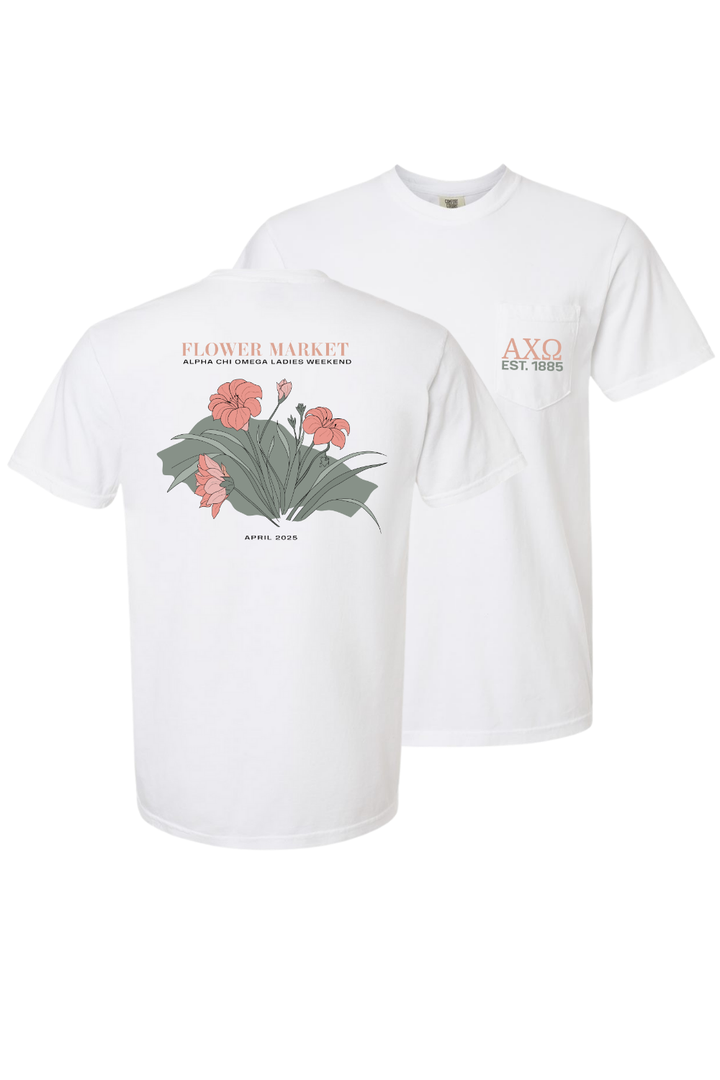 Custom Flower Market Alpha Chi Omega Ladies Weekend