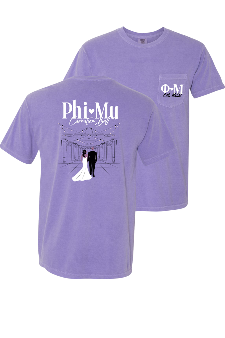 Custom Phi Mu Carnation Ball
