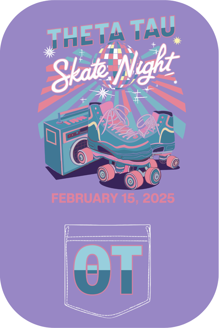 Custom Theta Tau Skate Night