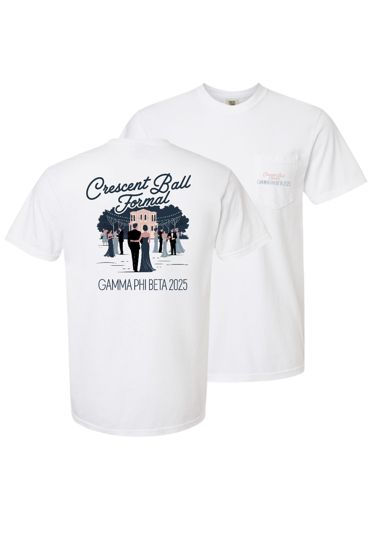Custom Crescent Ball Formal Gamma Phi Beta