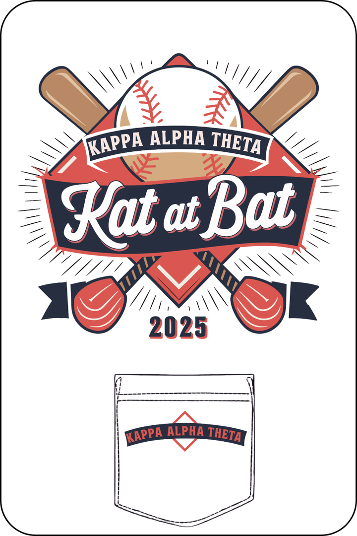 Custom Kappa Alpha Theta Kat At Bat