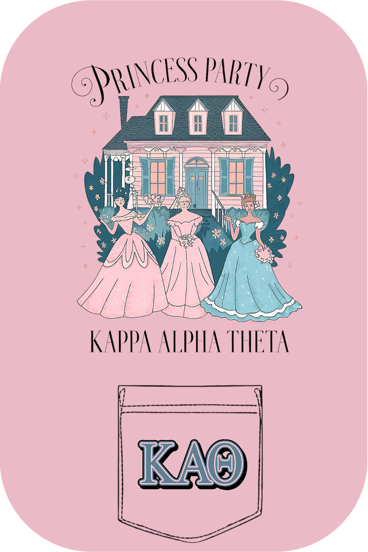 Custom Princess Party Kappa Alpha Theta