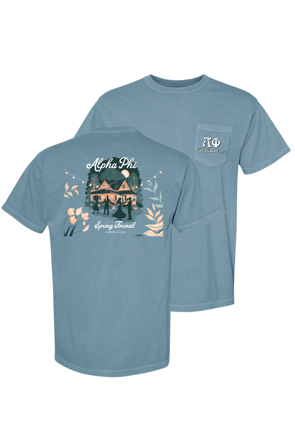 Custom Alpha Phi Spring Formal