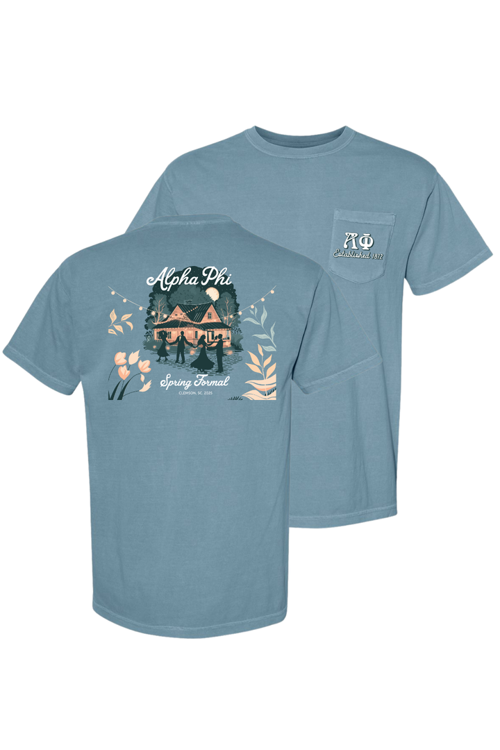Custom Alpha Phi Spring Formal