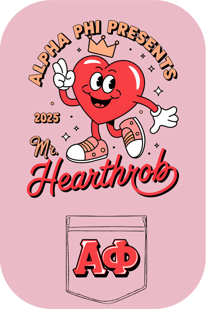 Custom Alpha Phi Presents Mr. Hearthrob