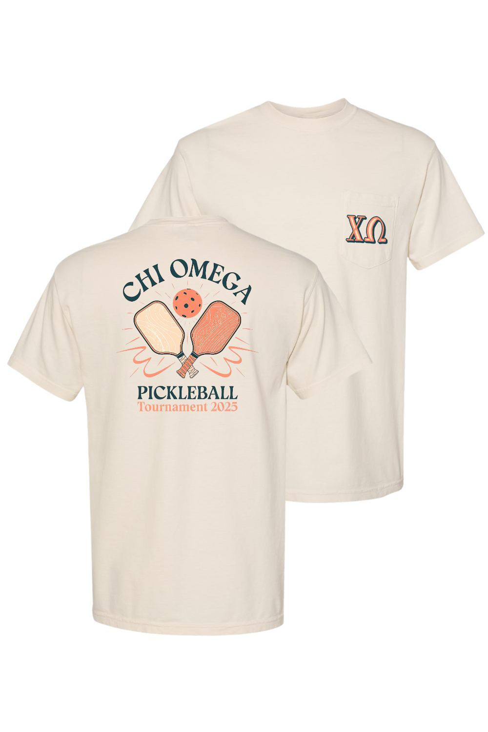 Custom Chi Omega Pickelball Tournament