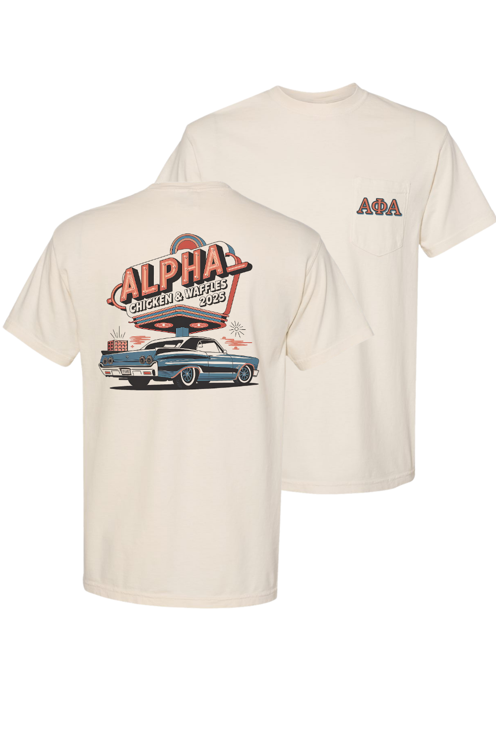 Custom Alpha Chicken & Waffles