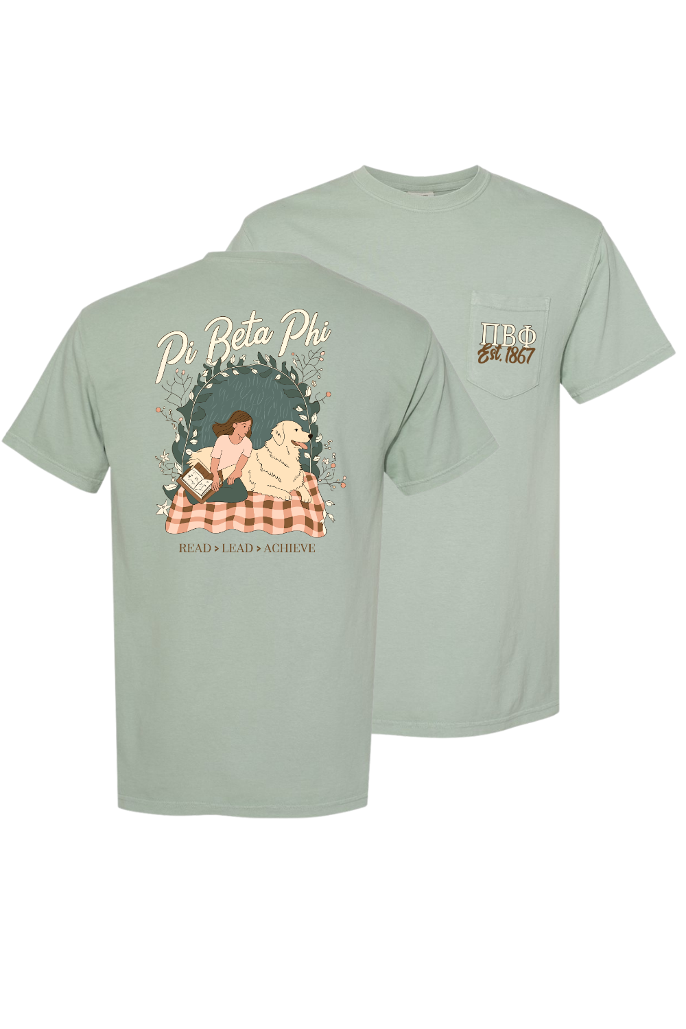 Custom Pi Beta Phi Read Lead Achieve