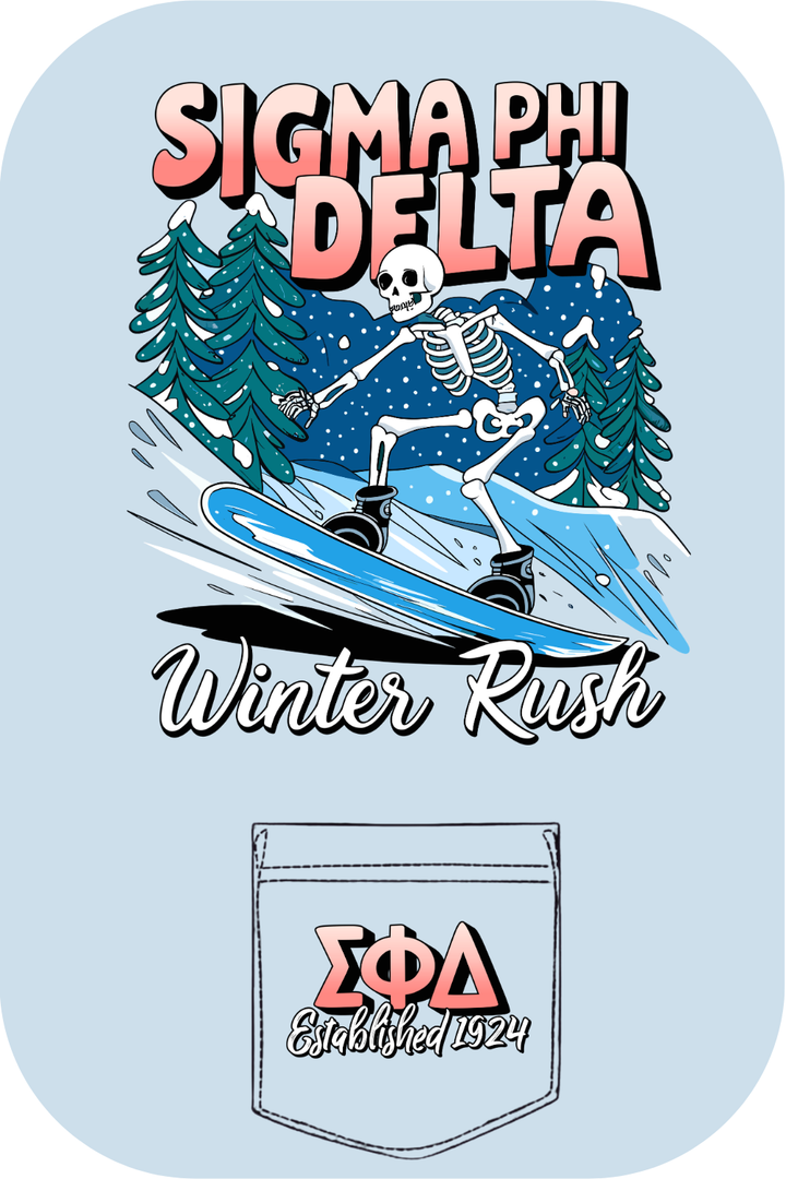 Custom Sigma Phi Delta Winter Rush