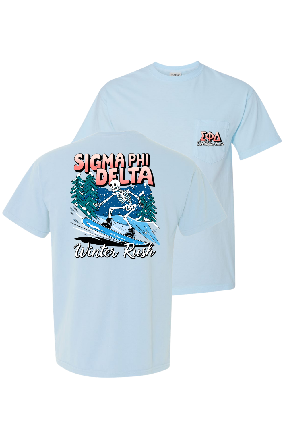 Custom Sigma Phi Delta Winter Rush