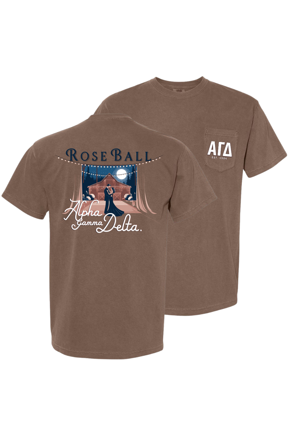 Custom Rose Ball Alpha Gamma Delta