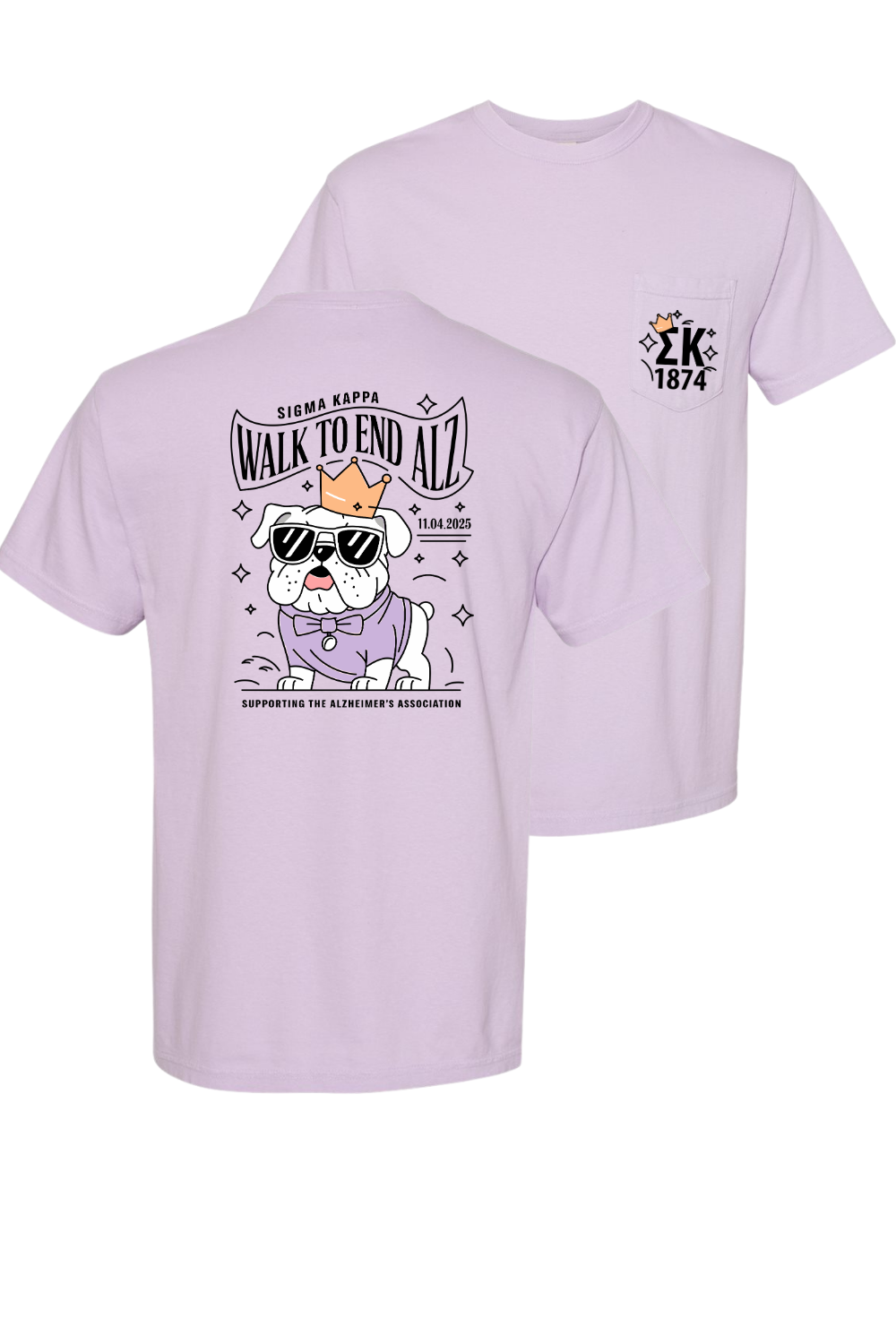 Custom Sigma Kappa Walk To End Alz