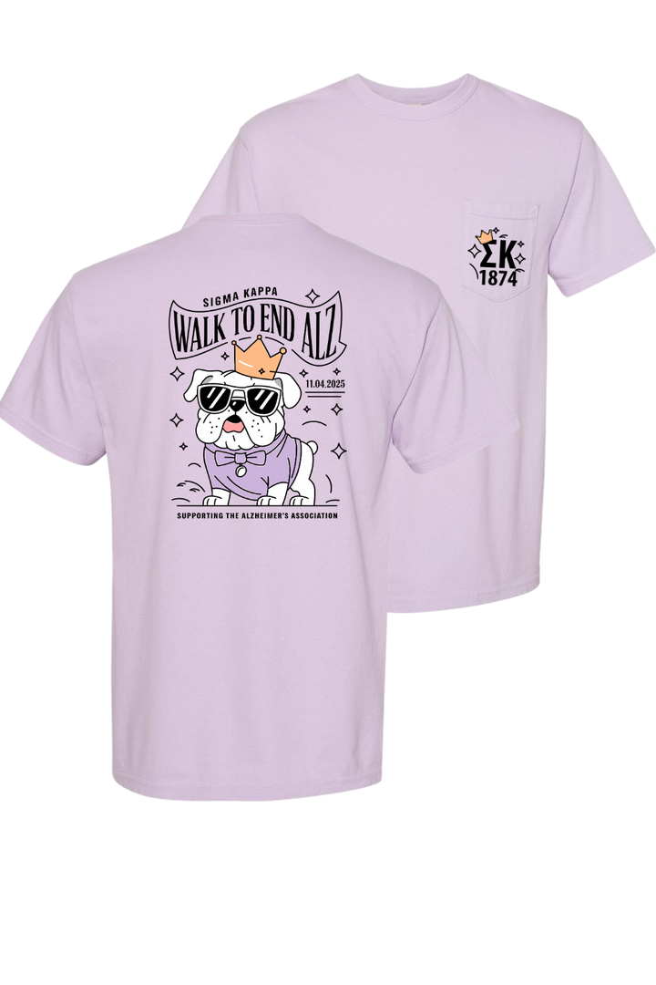 Custom Sigma Kappa Walk To End Alz