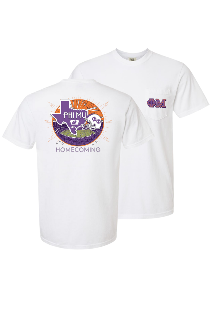 Custom Phi Mu Homecoming