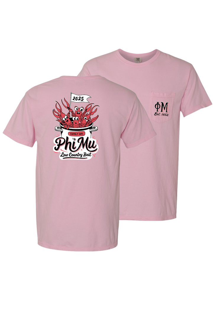 Custom Phi Mu Low Country Boil