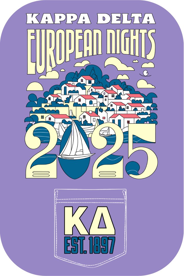 Custom Kappa Delta Europeans Night