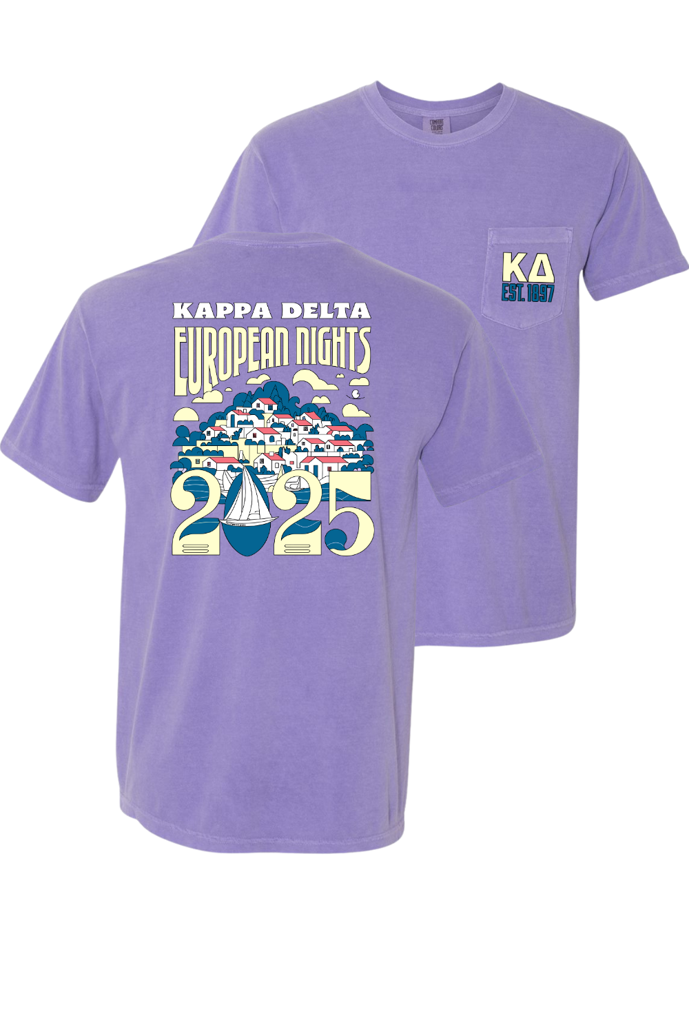 Custom Kappa Delta Europeans Night