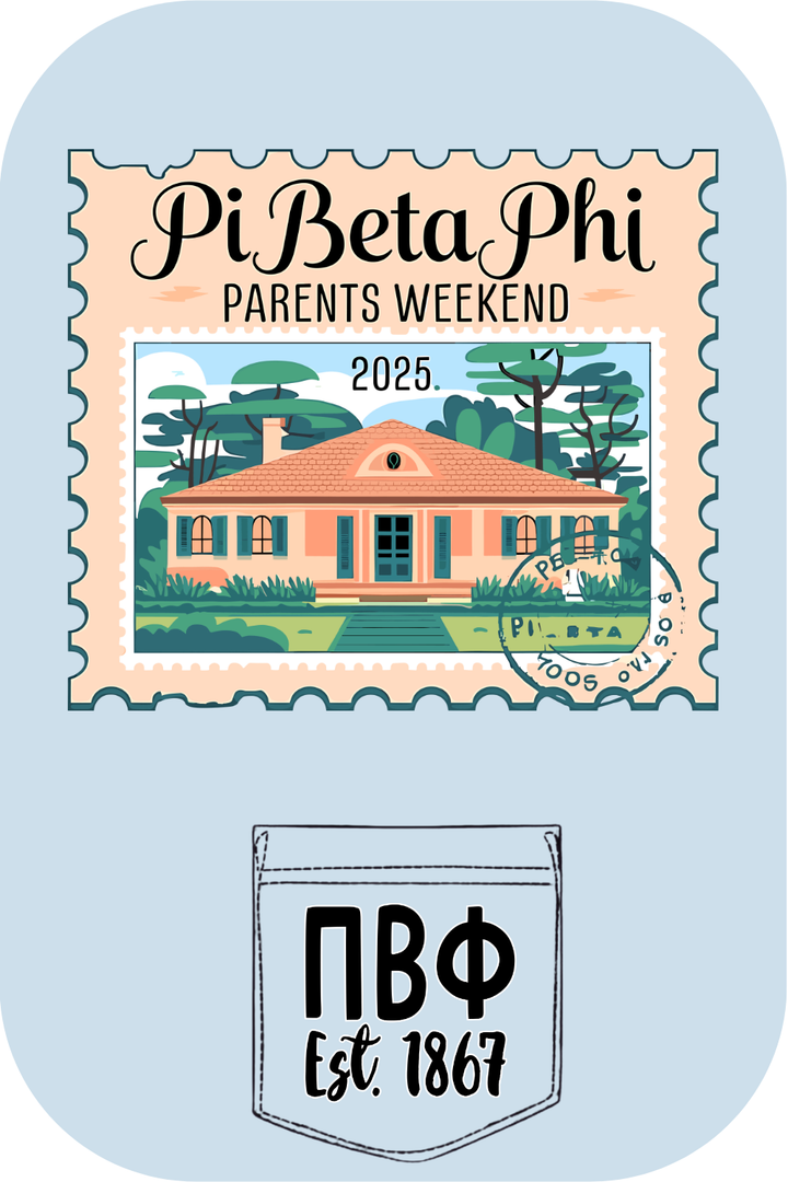 Custom Pi Beta Phi Parents Weekend