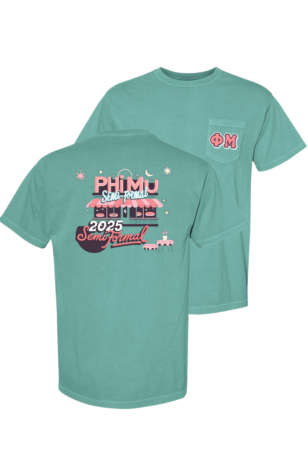 Custom Phi Mu Semi Formal