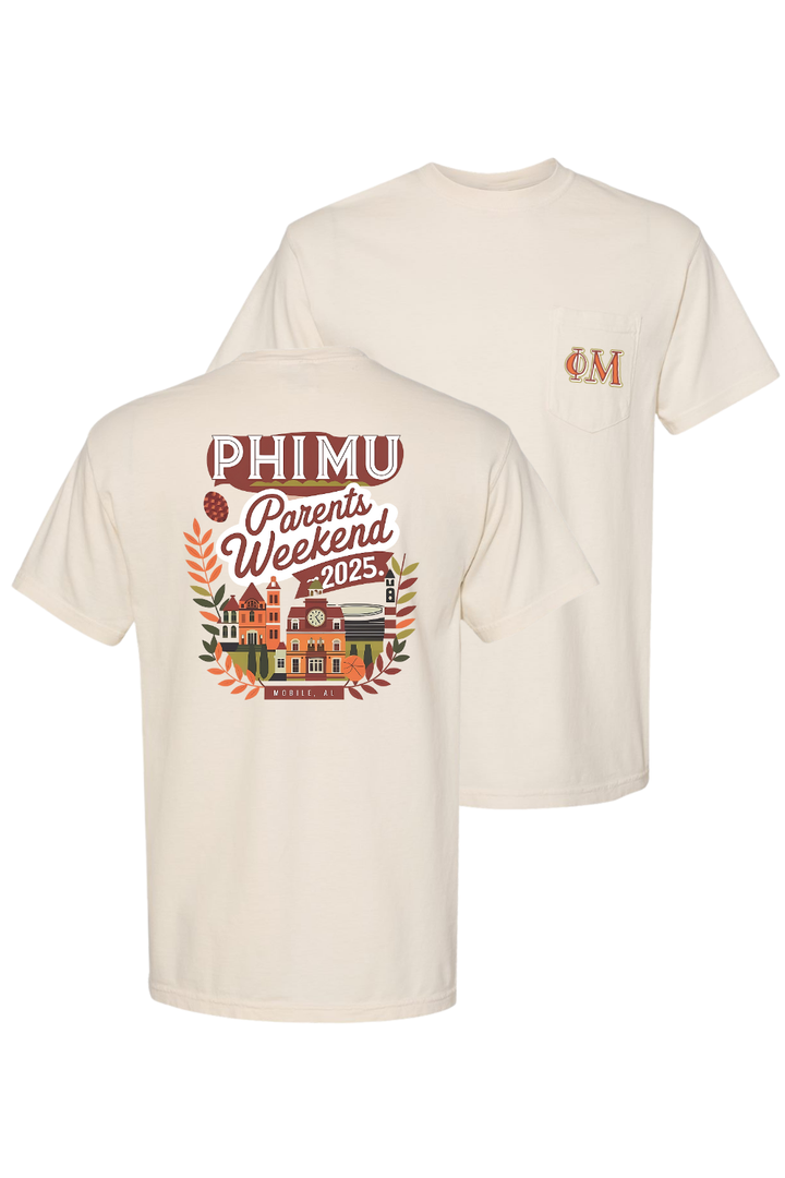 Custom Phi Mu Parents Weekend