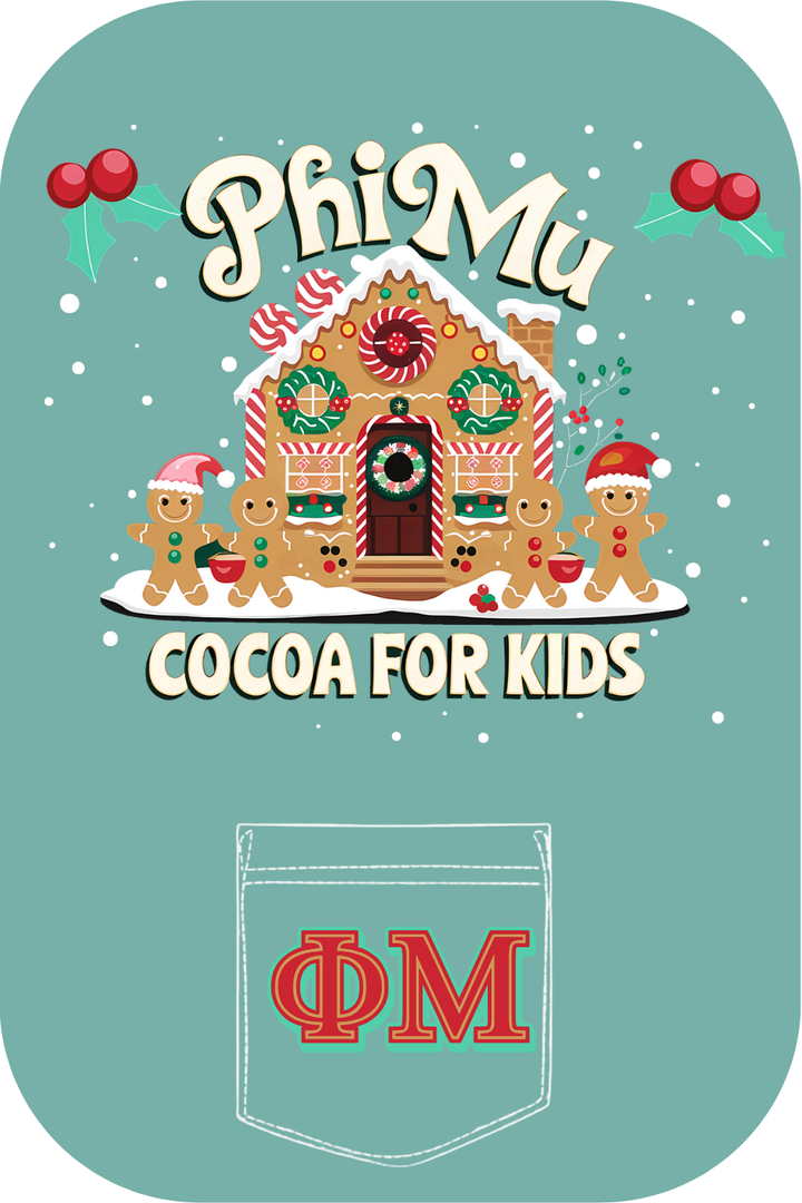 Custom Phi Mu Cocoa For Kids