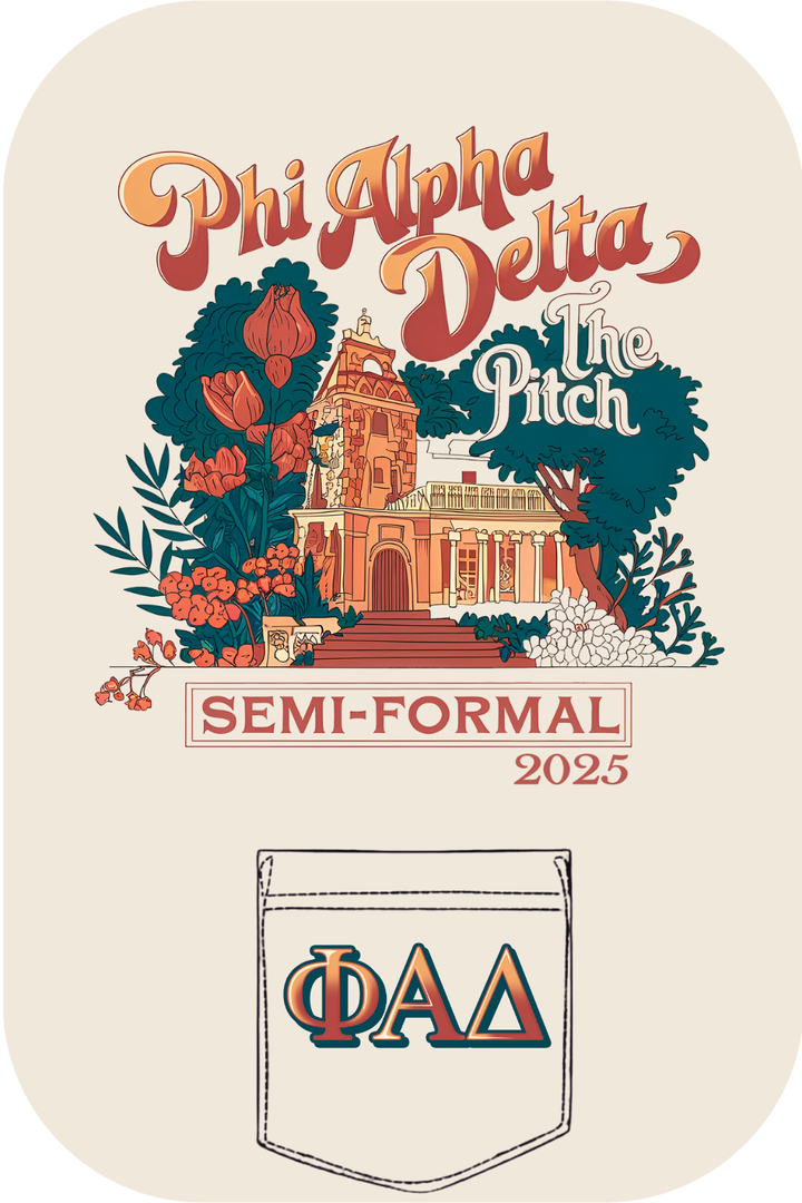 Custom Phi Alpha Delta Semi Formal