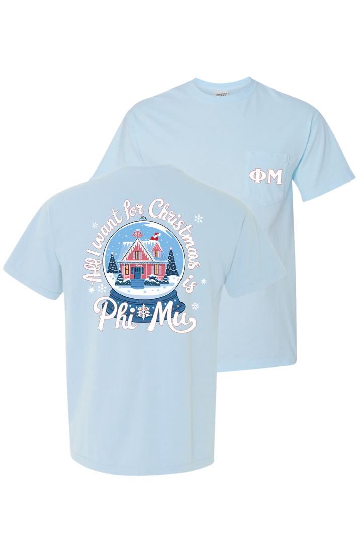 Custom All I Want For Christmas Is Phi Mu