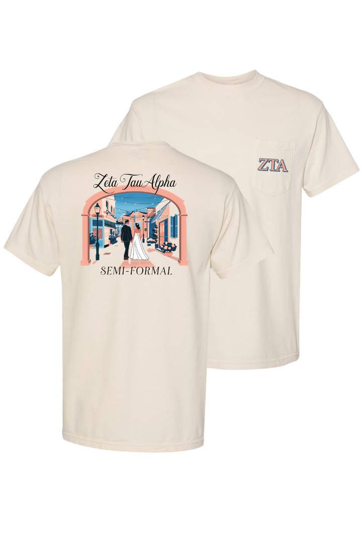 Custom Zeta Tau Alpha Semi-Formal