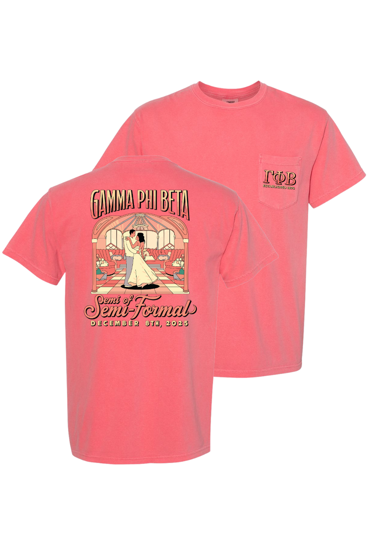 Custom Gamma Phi Beta Semi Formal