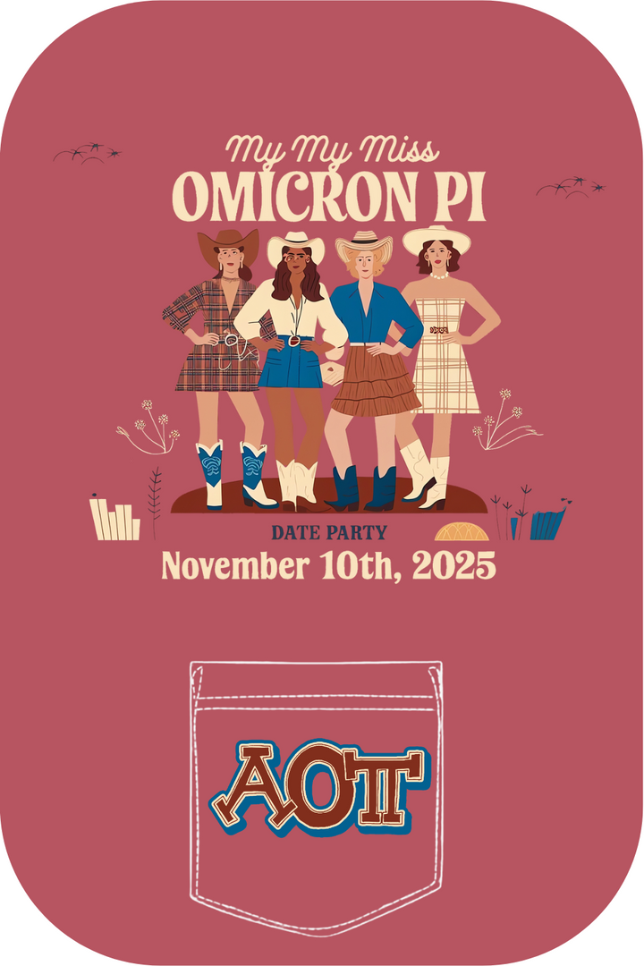 Custom My My Miss Omicron Pi