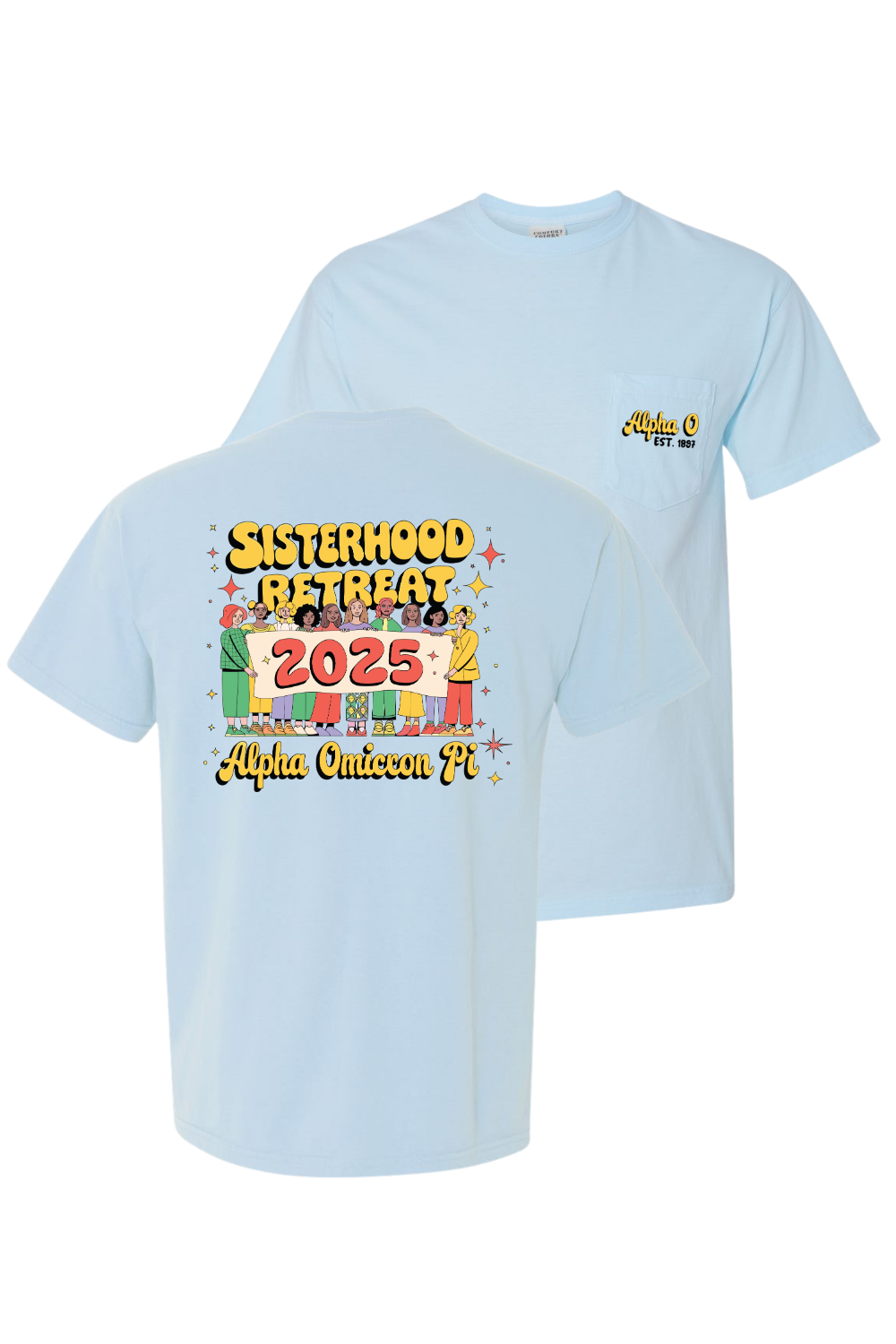 Custom Sisterhood Retreat Alpha Omicron Pi