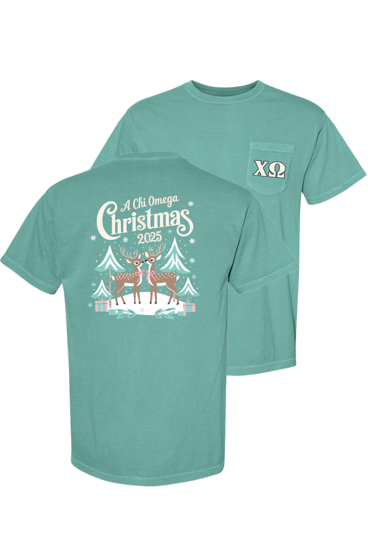 Custom A Chi Omega Christmas