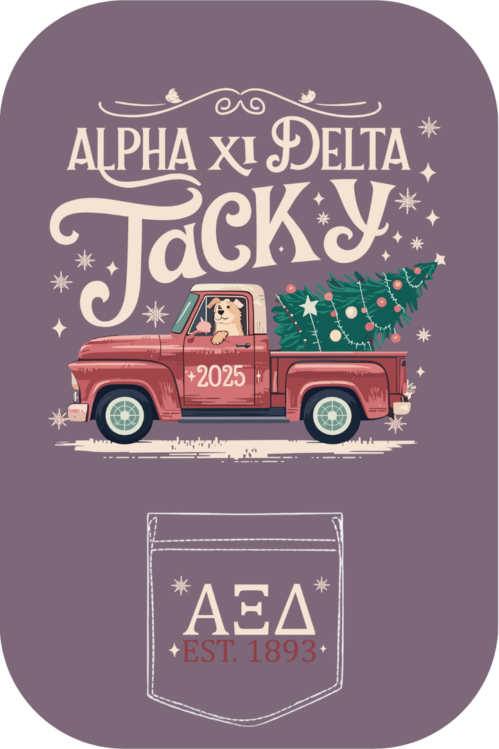 Custom Alpha Xi Delta Jacky