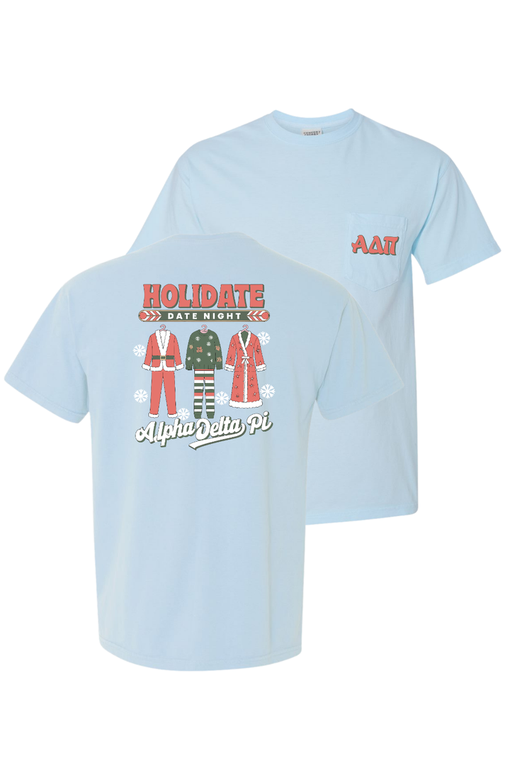 Custom Holidate Date Night Alpha Delta Pi