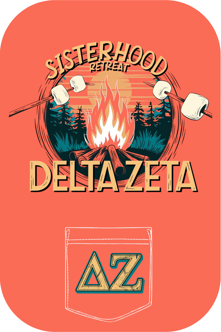 Custom Sisterhood Retreat Delta Zeta