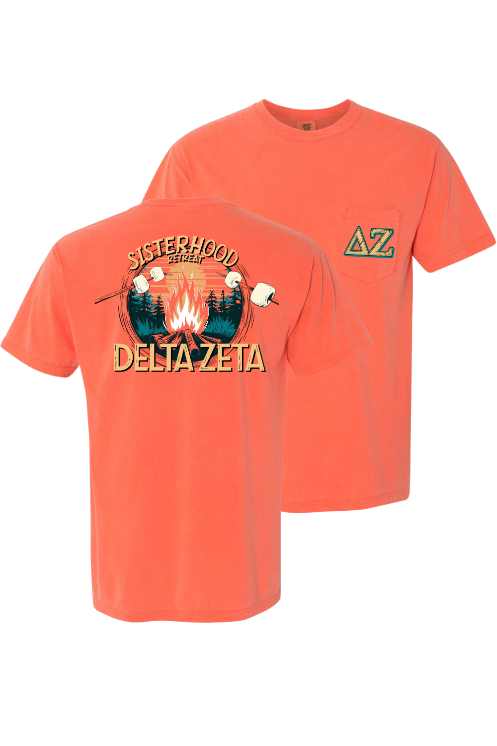 Custom Sisterhood Retreat Delta Zeta