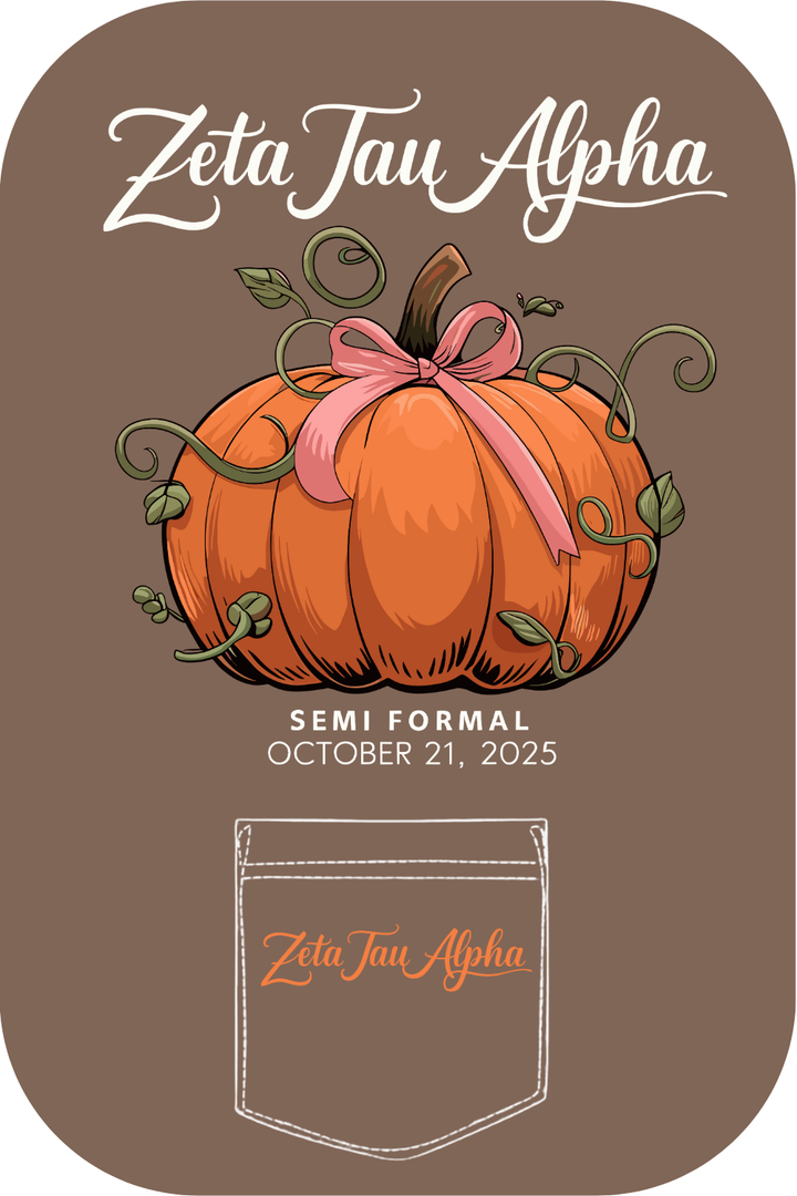 Custom Zeta Tau Alpha Semi Formal