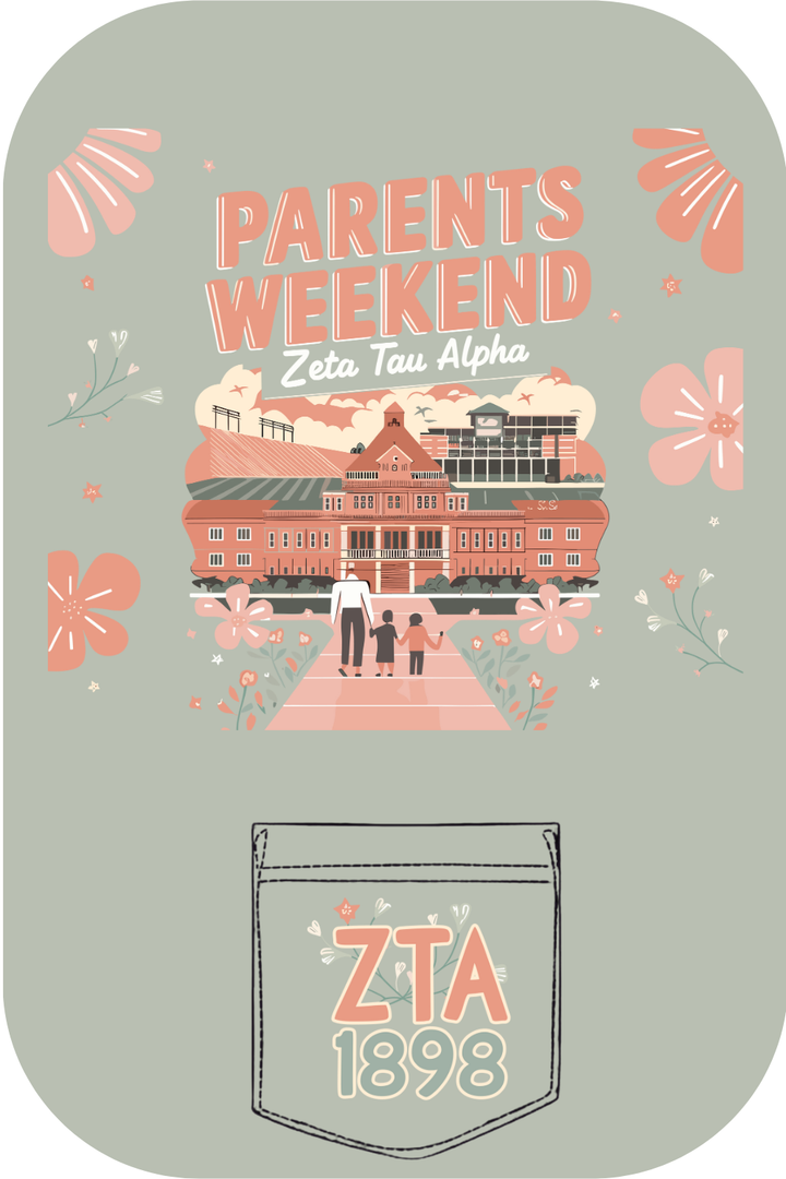 Custom Parents Weekend Zeta Tau Alpha