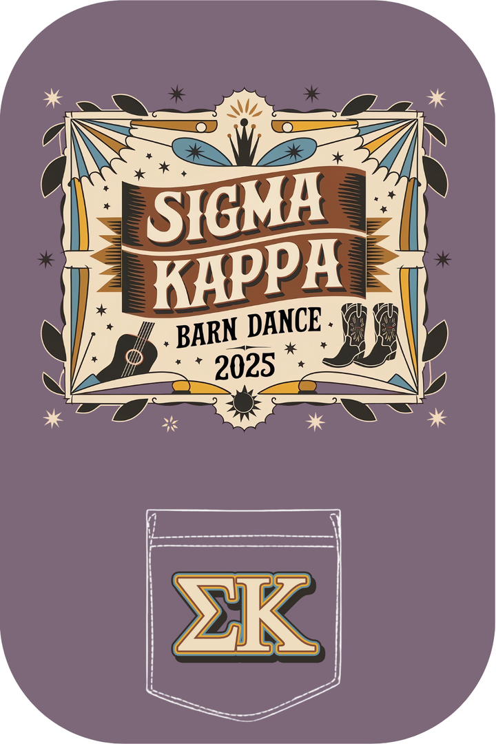 Custom Sigma Kappa Barn Dance