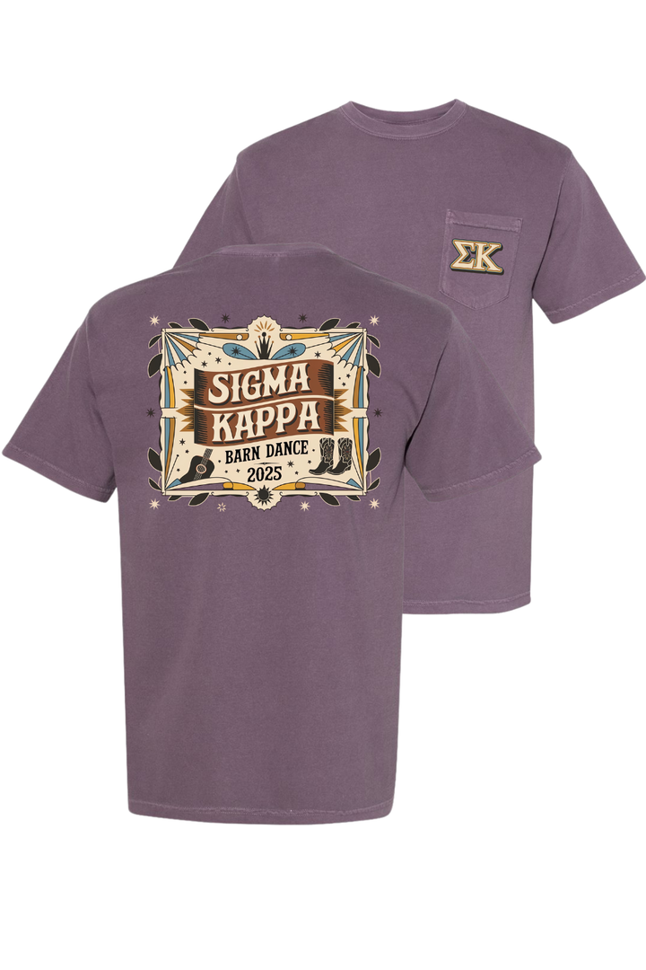 Custom Sigma Kappa Barn Dance
