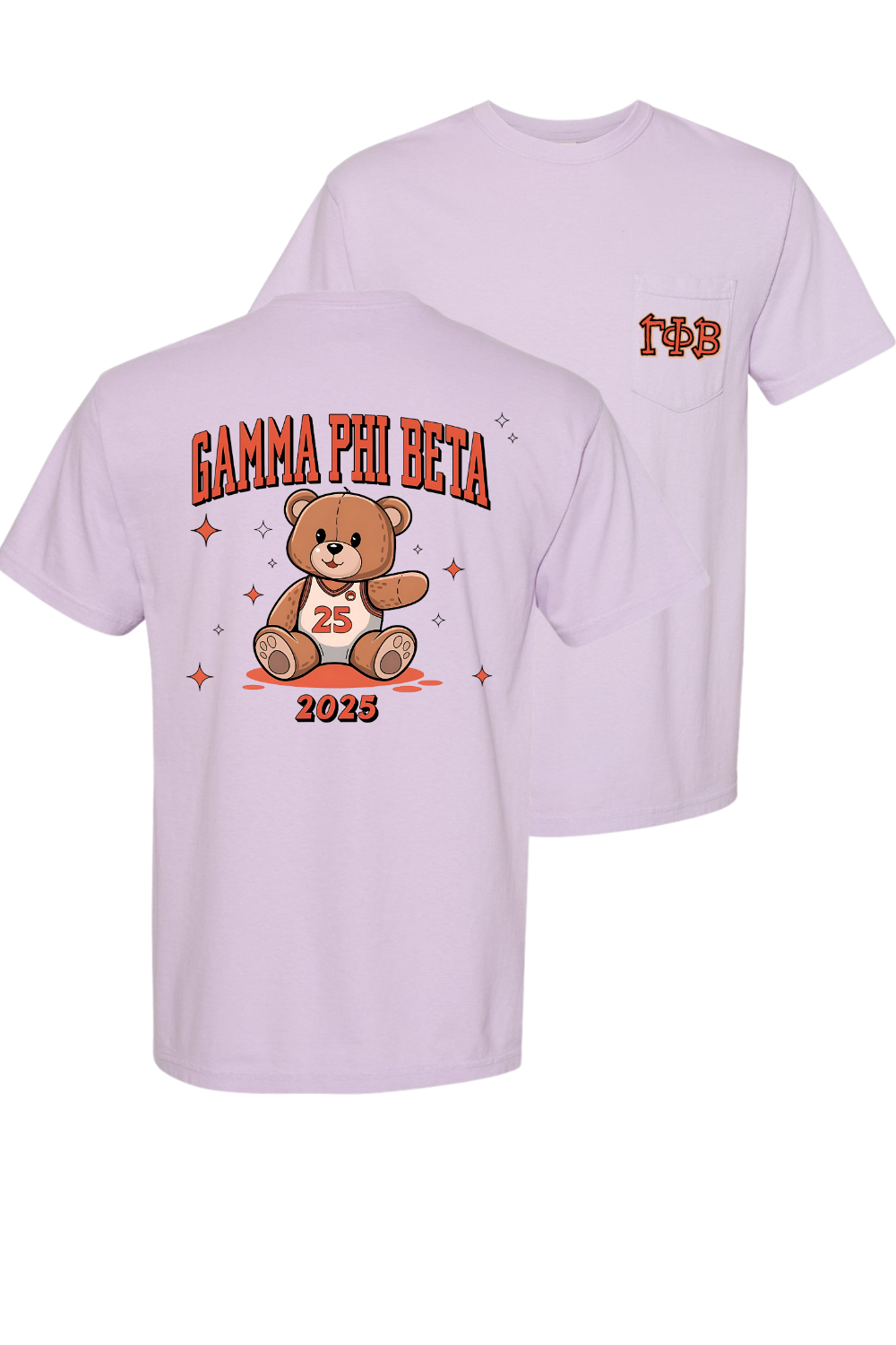 Custom Gamma Phi Beta Teddy Bear