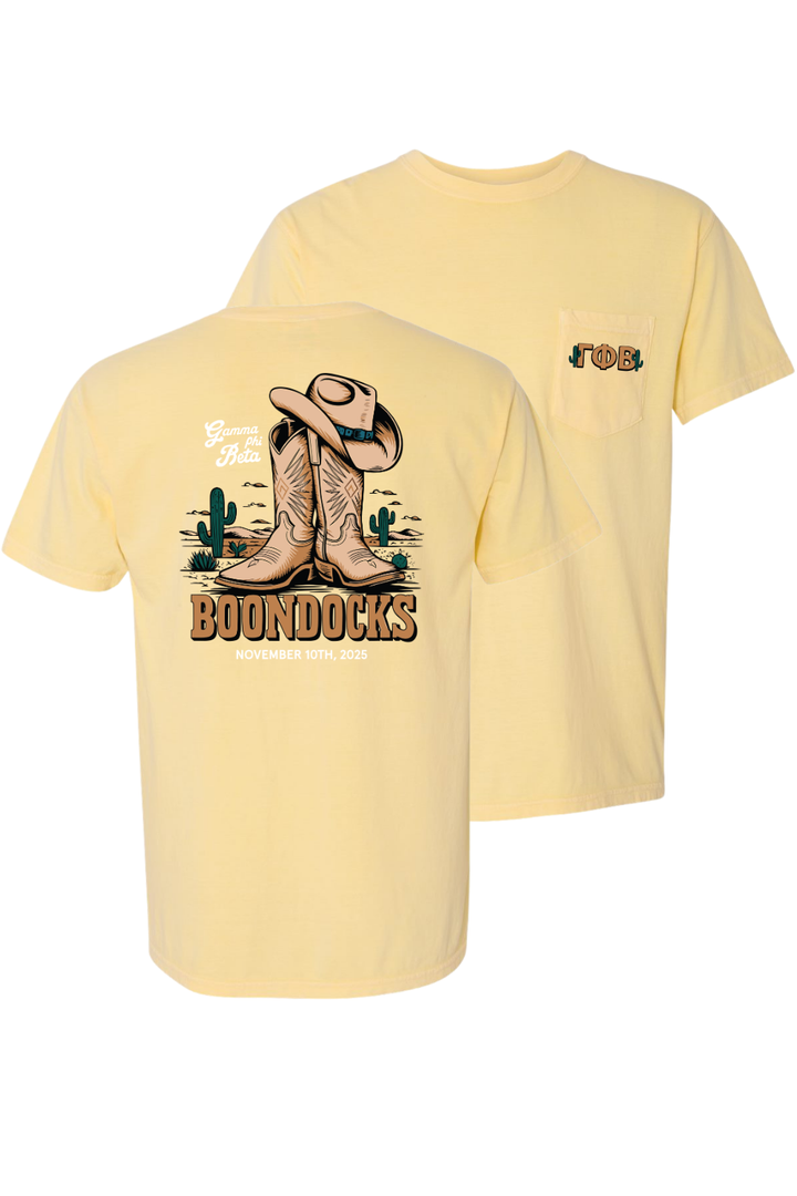 Custom Gamma Phi Beta Boondocks