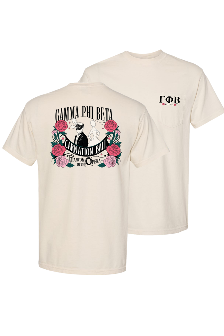 Custom Gamma Phi Beta Phantom Of The Opera