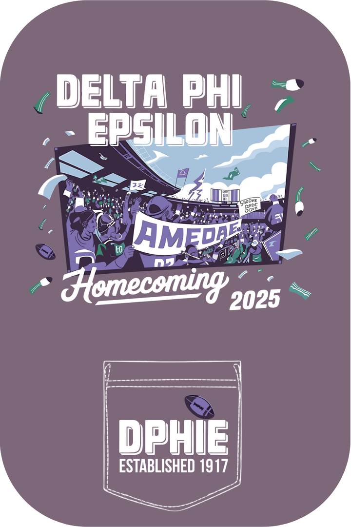 Custom Delta Phi Epsilon Homecoming