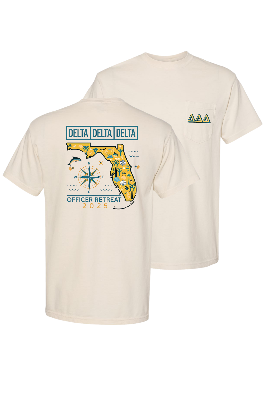Custom Delta Delta Delta Officer Retreat