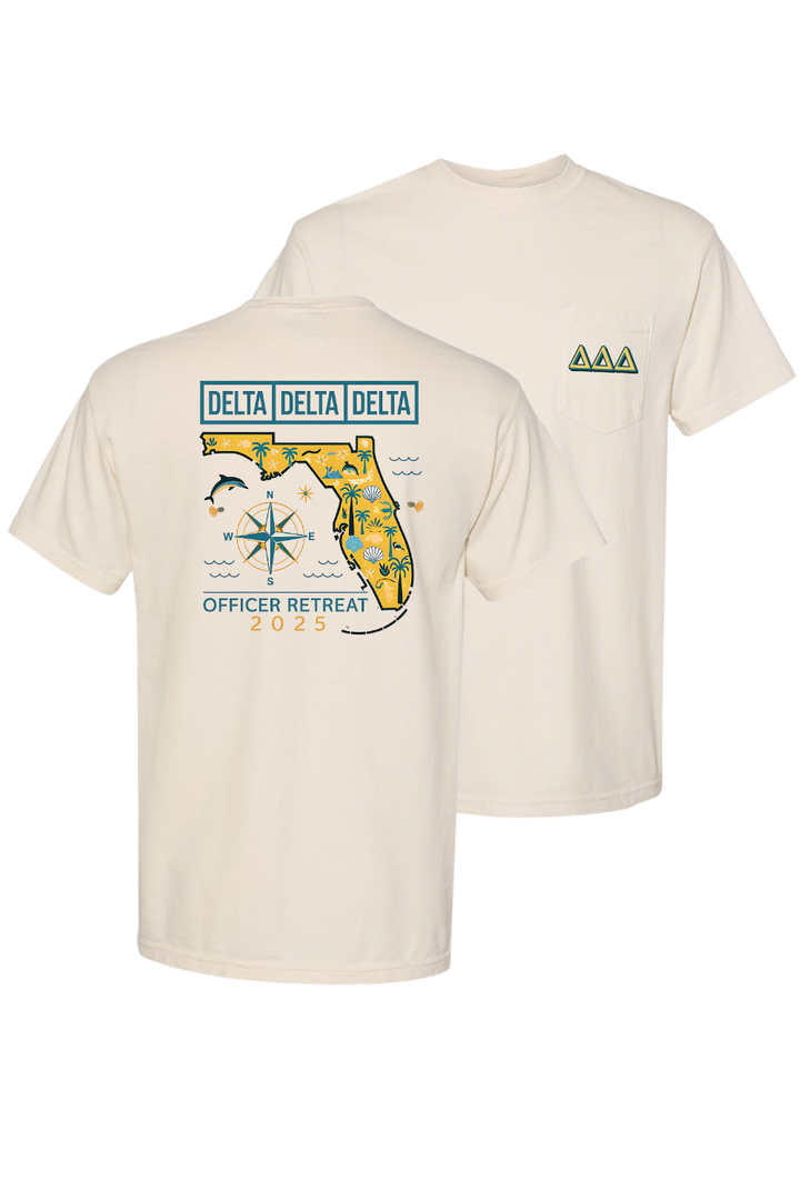 Custom Delta Delta Delta Officer Retreat