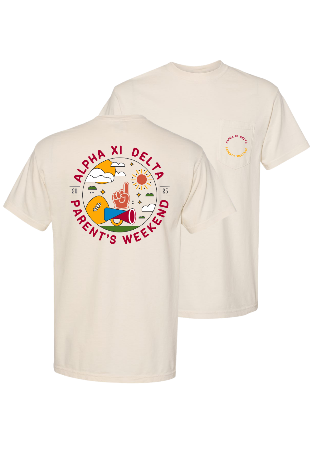 Custom Alpha Xi Delta Parent's Weekend