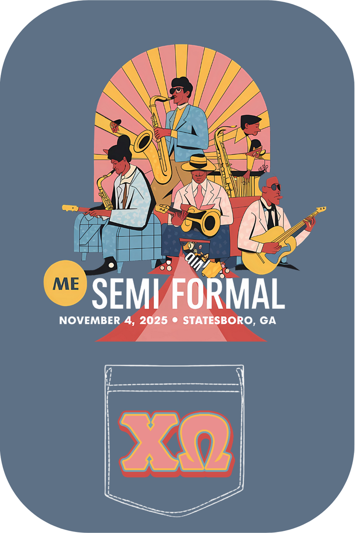 Custom Semi-Formal Chi Omega