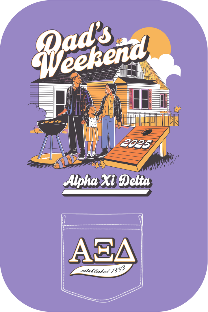 Custom Dad's Weekend Alpha Xi Delta