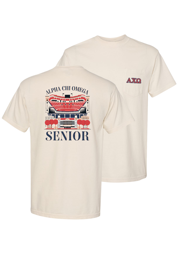 Custom Alpha Chi Omega Senior
